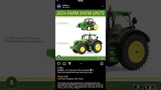 New Farm Show Units Just Announced by Ertl #caseih #johndeere #ertl #farmshow