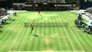 Virtua Tennis 4 HD Rafael Nadal vs Novak Djokovic part 1