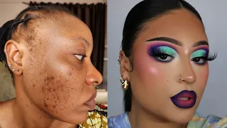 VIRAL BOMB 👉😱🔥 Bridal Makeup Transformation🔥😳 Cirurgia Plastica 💉💉😳🔥😱😱 Makeup Tutorial