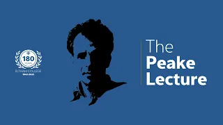 Peake Lecture: Dr Jo Marchant - A Journey Into The Science Of Mind Over Body
