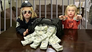 SHE FOUND A MILLION DOLLARS!! | COPS AND ROBBERS!
