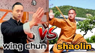 WING CHUN VS SHAOLIN WHICH IS BETTER ⁉️ | Wing chun and shaolin techniques