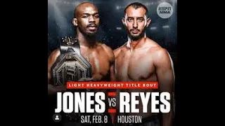 🔴UFC 247  Jones vs. Reyes "LIVE" Fight Radio Commentary w/MIKE