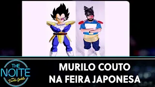 Murilo Couto visita feira japonesa | The Noite (12/07/19)