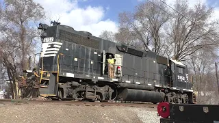 EMD GP38-2 Startup - Roots Blown 645 roars to life!