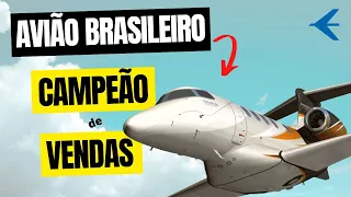 [PHENOM 300] AVIÃO BRASILEIRO é o MAIS VENDIDO - 10 anos seguidos