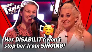 Blind girl sings MAGICAL Blind Audition in The Voice Kids UK 2020! 🥰