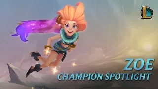 Champion Spotlight: Zoe | Gameplay – League of Legends