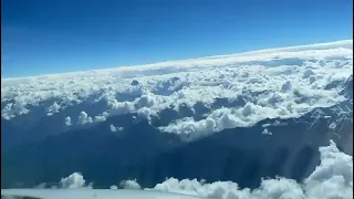 Skardu Airport Landing (time lapse)