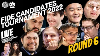 FIDE Candidates Tournament 2022: Round 6