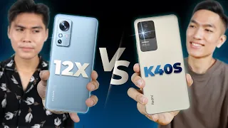 Xiaomi 12X vs. Redmi K40s - Nhà VUA trong phân khúc xách tay 6 triệu?