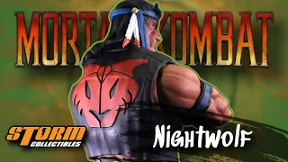 STORM COLLECTIBLES: Mortal Kombat Trilogy Nightwolf (In Depth Review)