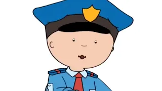 Caillou's Police | Caillou | Cartoons for Kids | WildBrain Little Jobs
