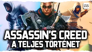 A TELJES Assassin's Creed TÖRTÉNET (2007-2023) 📖 GS
