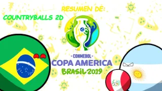 ¡Resumen de la Copa América Brasil 2019! | Countryballs 2D | Fútbol | LaloBall