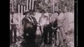 Footage of Civil War Veterans at 50yr Anniversary in 1913 & 75yr Anniversary in 1938