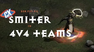 Diablo 2 Resurrected PVP Gameplay: Smiter in Team Duel