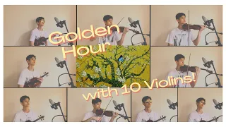 Golden Hour (JVKE) Cover with 10 VIOLINS