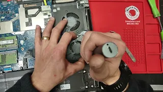 Alienware x17 R1 Dc jack replacement, fan clean-up