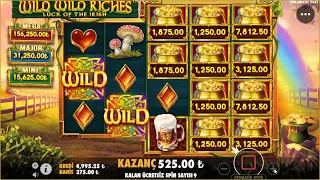 WİLD WİLD RİCHES l 375 TL'DEN BONUS? ÖDEMELERE HAYRAN KALDIK İNANILMAZ...!!!  #wildwildriches #slot