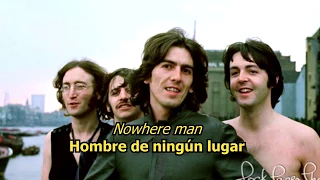 Nowhere man - The Beatles (LYRICS/LETRA) [Original]
