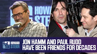 Jon Hamm and Paul Rudd Have Been Friends for 30 Years