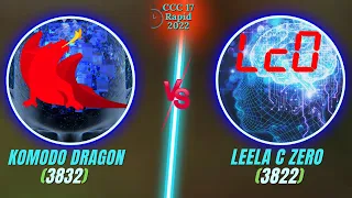 Komodo Dragon vs Leela || Amazing SAC for a great attack!!