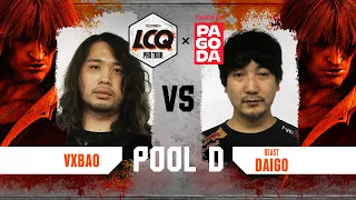 Vxbao (JP) vs. Daigo (Ken) - Pools - Capcom Cup X Last Chance Qualifier