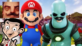 Hello Neighbor - New Neighbor Alien Mr Bean Summer Mario History Gameplay Walkthrough