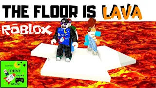Johny Shows Roblox The Floor Is Lava