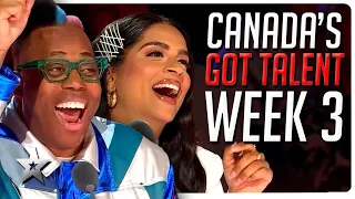 Canada's Got Talent 2024 - Week 3 ALL AUDITIONS!