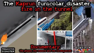 The disaster of the Kaprun 2 funicular - fire in the tunnel (n.8) TD #kaprundisaster #disaster #fire