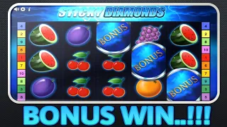 Sticky Diamonds  - Bonus Win -GAMOMAT