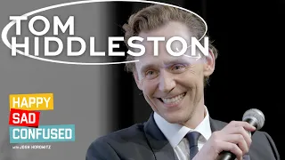 Tom Hiddleston talks LOKI, THE NIGHT MANAGER, gets surprised by Eddie Redmayne I Happy Sad Confused