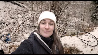 We Can't Plow Our Road - We Need To Change How We Get Water This Winter | Off Grid Living