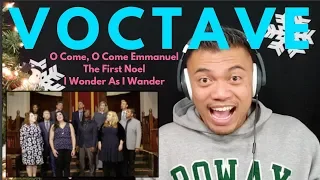 VOCTAVE singing their CHRISTMAS MEDLEY | Bruddah Sam's REACTION vids