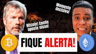 ALERTA TOTAL NO BITCOIN, ESSA SEMANA PODE SER DECISIVA!