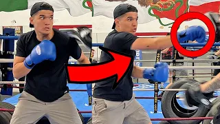 ALEX WASSABI SHOWS NEW KO PUNCHES TO KSI FOR FUTURE FIGHT IN FULL MEDIA WORKOUT