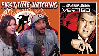 Our FIRST TIME WATCHING "Vertigo" (1958) Alfred Hitchcock || SO CONFUSING! Couples Movie Reaction