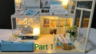 DIY Miniature dollhouse kit (Poetic Life, Part 1)