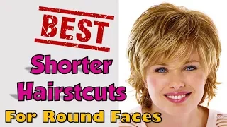 50+ BEST Shorter Haircuts for Round Faces Women