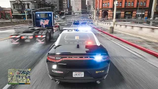 ►GTA 5 Ultra-Realistic Graphics! '5Real' LSPDFR ELS Vehicles Gameplay / GTA 5 PC 4K 60FPS