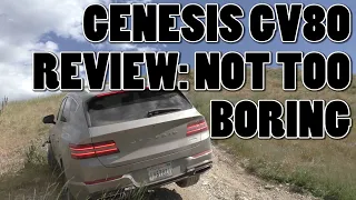 Genesis GV80 Review-- Not too boring