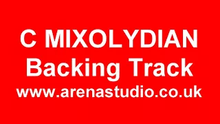 C Mixolydian Guitar Backing Track - Arena Studio