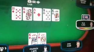 Chucho hits royal flush on flop