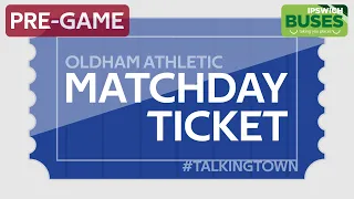 Oldham v Ipswich | Pre-Game | LIVE Fans Show| FA Cup 1ST round reply| Ipswich Buses Match Day |