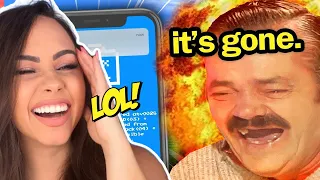 BREAKING my PHONE with BAD ANDROID GAMES 😂 | Bunnymon REACTS