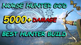 The Best Hunter Build In AC Valhalla 5000+ DAMAGE