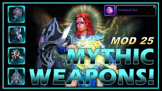 NEW Mythic Weaver Weapons! (vs. stormforged & masterwork) Do they Even Work? (tested) - Neverwinter