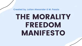 Morality & Human Rights Manifesto